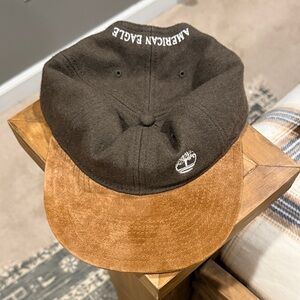 American Eagle Outfitters Brown and Tan Cap